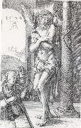 Albrecht Durer The Man of Sorrow at the Column oil